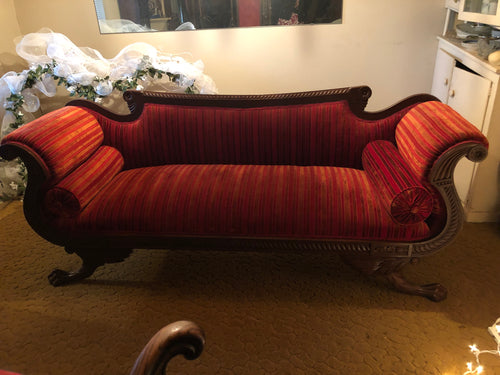 Antique Gorgeous Duncan Phyfe Sofa