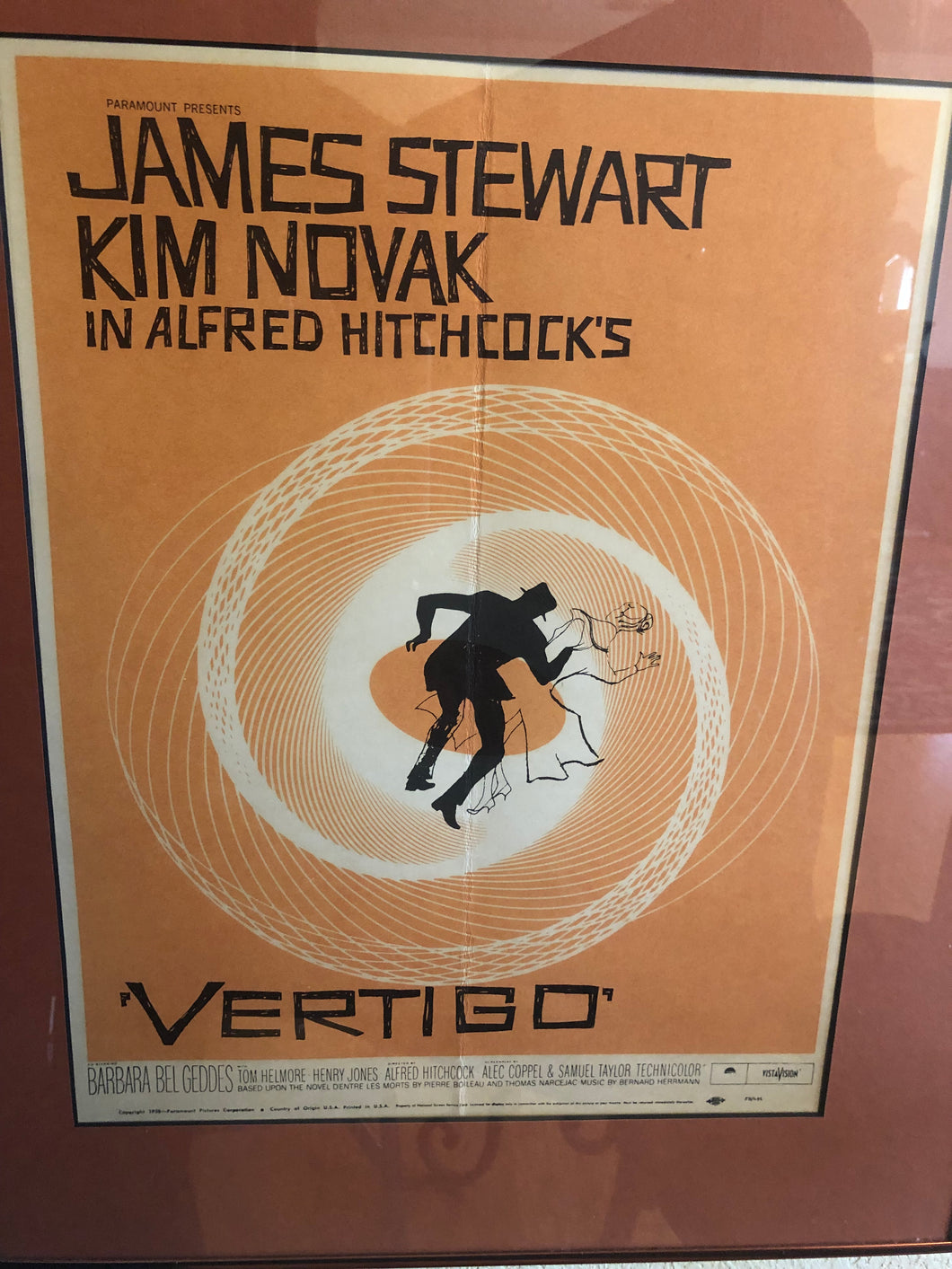 Vertigo Hitchcock Vintage Film 1958 – Antique Treasures by the Lake